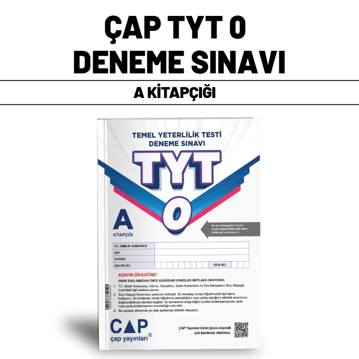 ÇAP YAYIN TYT SNV 0-A - 2024-25